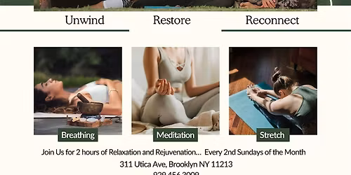 UNWIND\u2014RESTORE\u2014RECONNECT at Self-Care Sundays W\/ a group of Amazing Ladies