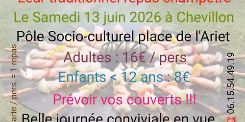 repas Champ\u00eatre 