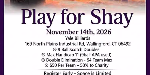 Play for Shay 2026