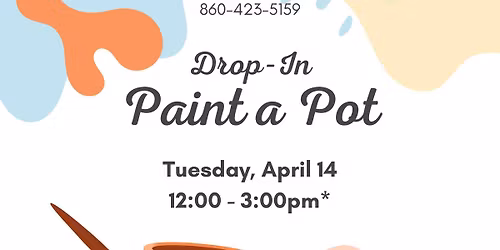 Drop-In Paint a Pot *All Ages*