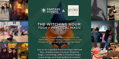The Witching Hour: Yoga + Practical Magic