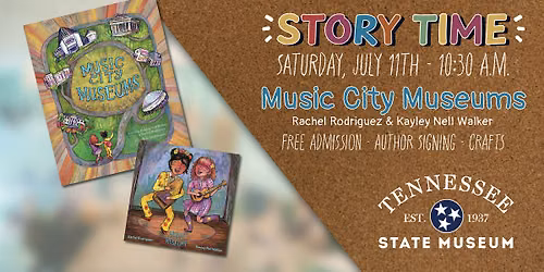 Story Time reading Music City Museums