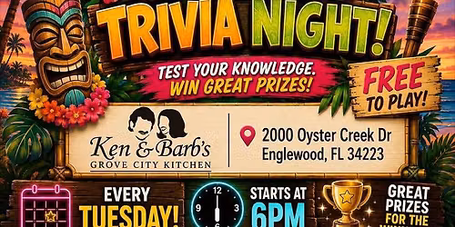 Tiki Trivia Night w\/ MarLin Entertainment