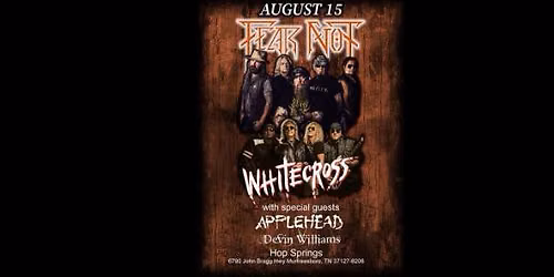 Fear Not Album Release Concert