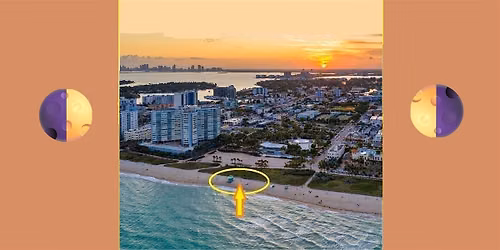 Free Fall Equinox Sunset Beach Yoga & Pranayama \u2022 Miami Oceanfront | 6:30PM