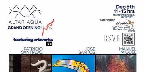 Altar Aqua Studio Grand Opening!