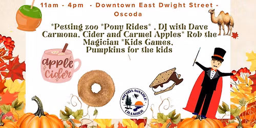 Fall Harvest Block Party - Dwight St. - Oct. 11th 11am - 4pm 