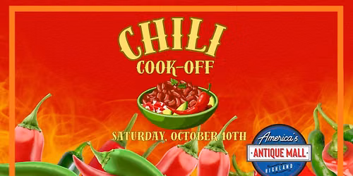 Chili Cook-Off: Saturday, October 10th 