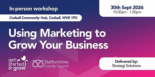 September Marketing Workshop (Get Started & Grow)