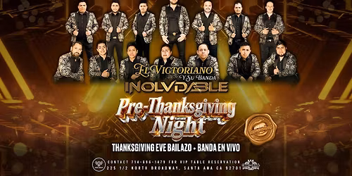 Pre-Thanksgiving Night \u2014 Thanksgiving Eve Bailazo
