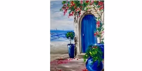 Wine and Paint on The Patio