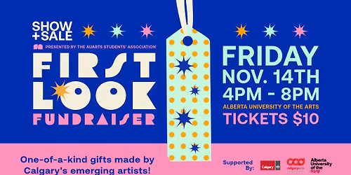 Show + Sale: First Look Fundraiser