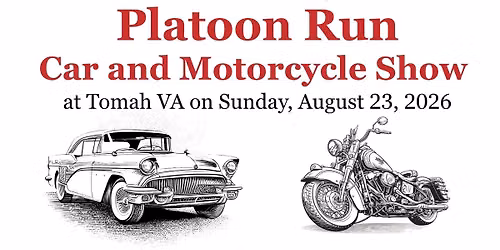 Tomah VA Platoon Run - Car & Motorcycle Show