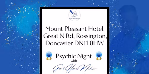 Mount Pleasant, Doncaster - Evening of Mediumship