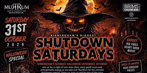 Birmingham\u2019s biggest Halloween shutdown is back\u2026 \ud83c\udf83\ud83d\udd25