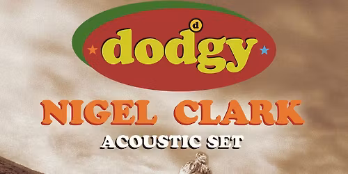 Nigel Clark (Dodgy) @ Trinity Bar Harrow