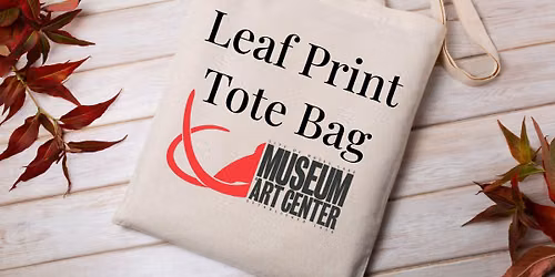 Leaf Print Tote Bag
