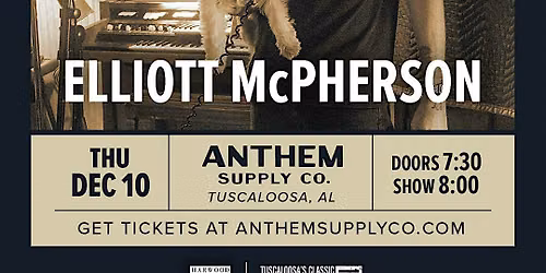 Elliott McPherson Onstage at Anthem