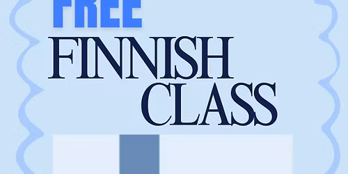 FREE FINNISH CLASS