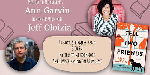 Ann Garvin in Conversation with Jeff Oloizia