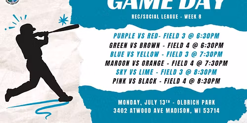 Rec League - Week 8