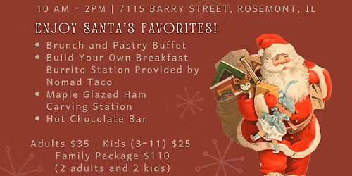 Brunch with Santa at Hatty's Club
