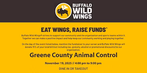 GCAC\/BWW's Fundraiser
