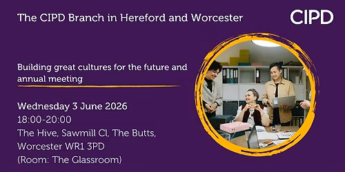 Building great cultures for the future and annual meeting