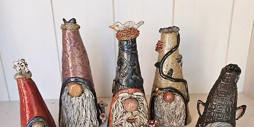 Sculpt and Paint a Clay Gnome