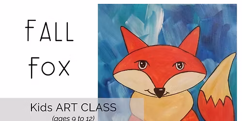 Kids Art Class ages 9 to 12