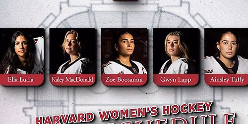 Harvard Crimson Women's Hockey vs. Colgate Raiders