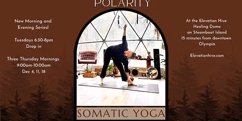 Polarity Somatic Yoga: New Evening and Morning Series