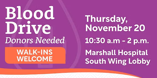 Marshall Blood Drive