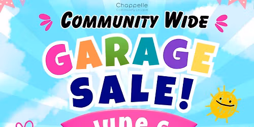 Community Wide Garage Sale
