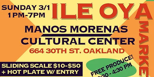 Ile Oya Market + Dance Party