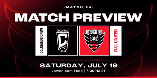 Columbus Crew vs. D.C. United