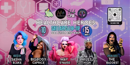 Nclusion Plus Presents: Healthcare Heroes Drag Show @Club One (Kirksville)