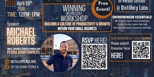Winning Wednesday Workshop: Michael Roberts of Peoria Downtowners