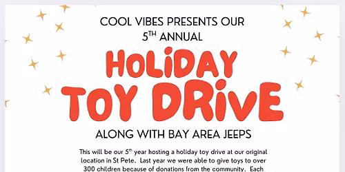 Jeeps for Joy \ud83c\udf81 Cool Vibes Toy Drive
