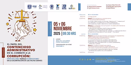 Seminario el Papel del Contencioso Administrativo en el Combate a la Corrupci\u00f3n