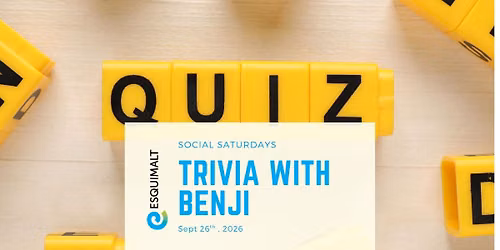 Social Saturday - Benji Duke Pub Quiz Night