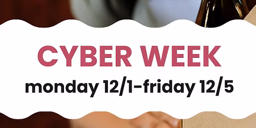 Cyber Week @ Carlos Creek
