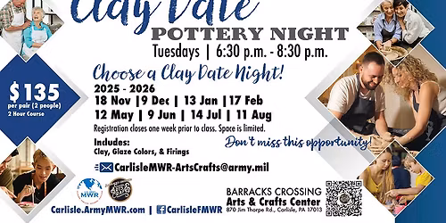 Clay Date Pottery Night