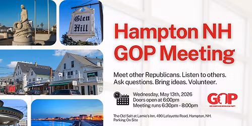 May 2026 - Hampton NH GOP Meeting
