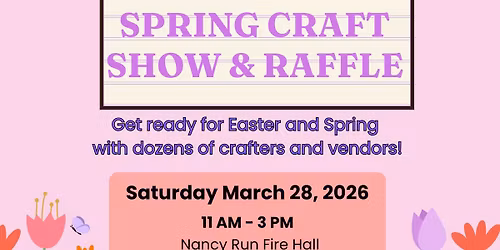 Spring Craft Show & Raffle