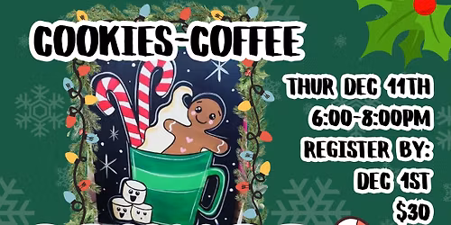 Cookie, Coffee and Canvas 