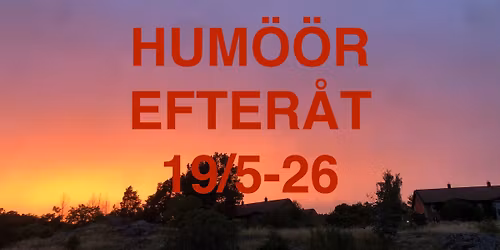 RELEASEFEST: HUM\u00d6\u00d6R 2 EFTER\u00c5T + konsert med LAVANDULA