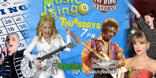 Music Bingo at Top Dawg Tavern