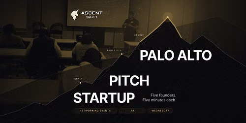 Startup Pitch Events Palo Alto: 5 Founders on Stage