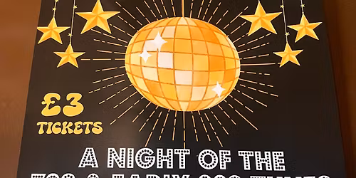 70\u2019s and 80\u2019s charity night